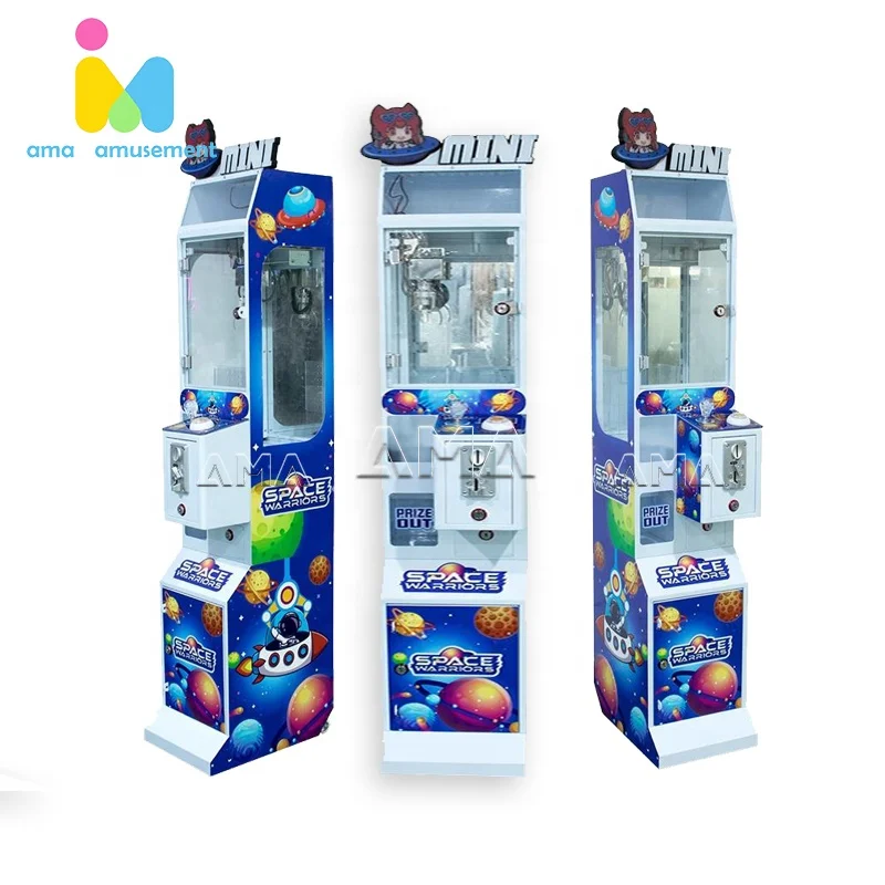High Quality Claw Machine Mini With Bill Acceptor Small Prizes for