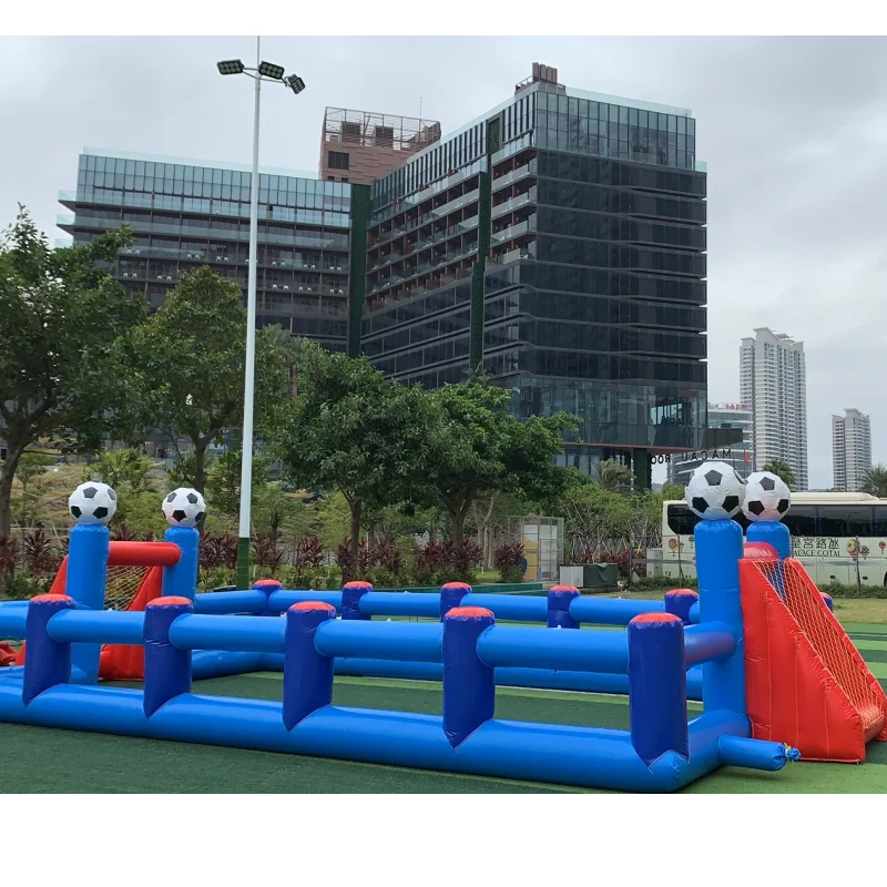 Thickened Large Inflatable Football Field Mobile Kt Football Kindergarten School Outdoor Runway Fence Volleyball Court