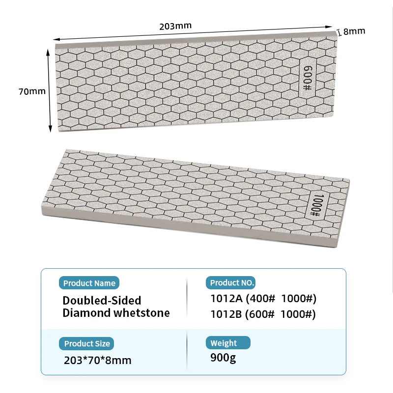 
Profession diamond double side guided hand knife sharpeners whetstone system 