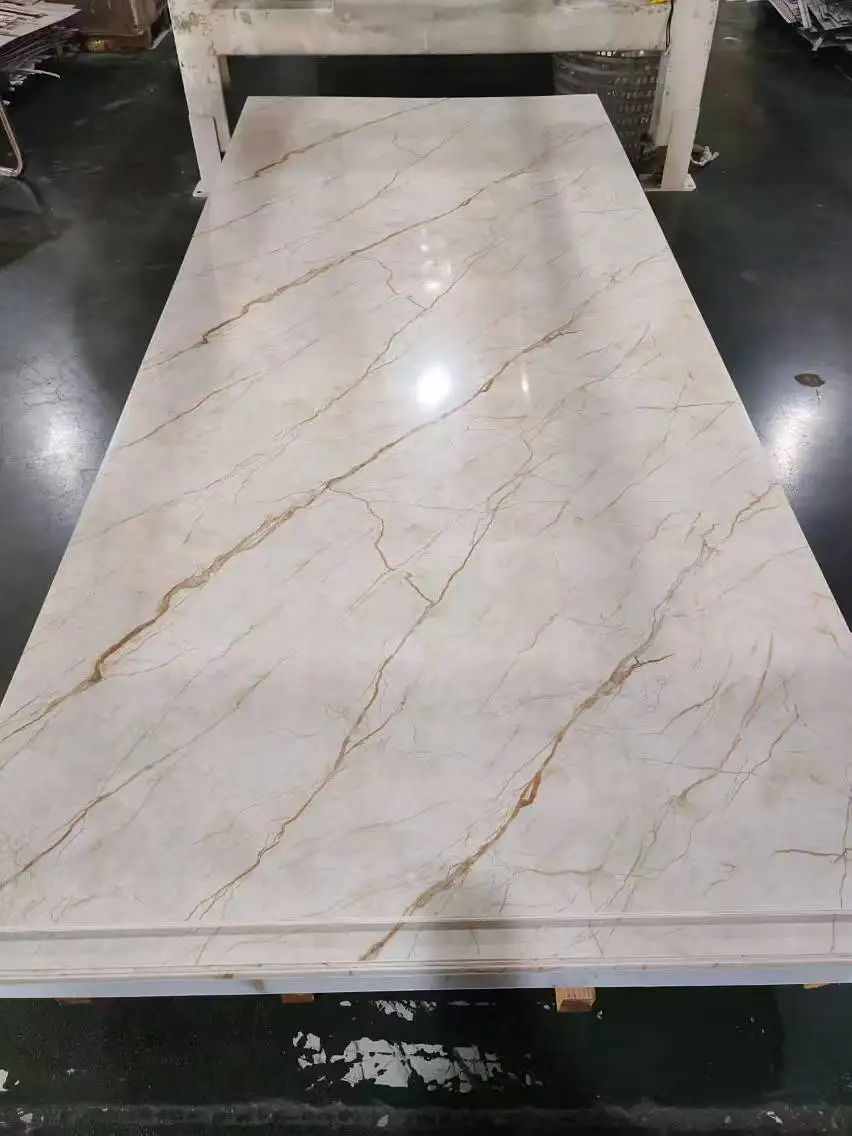 Cheap Price 4X8 Sintered Pvc Sheet Flexible Uv Marble Wall Panel