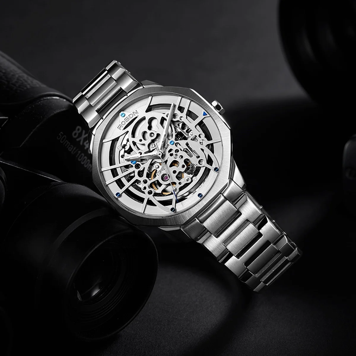 
China Supplier Swiss Brand Automatic Man Watches Custom Logo Wrist Watch Men Mechanical Watch 