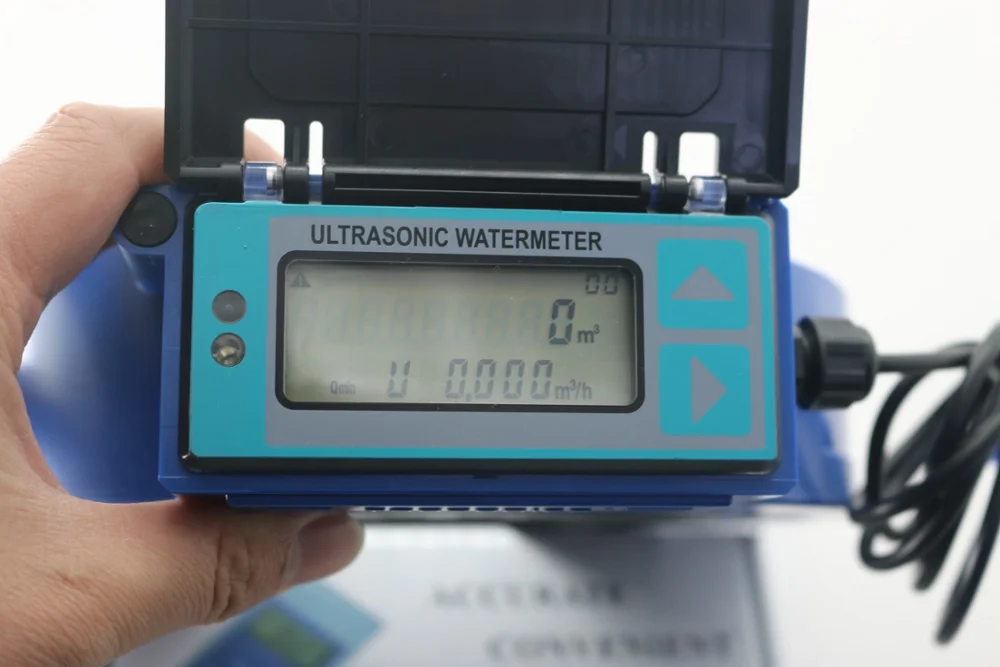 Встроенный счетчик воды со встроенным временем, ультразвуковой измеритель расхода сточных вод с импульсным выходом