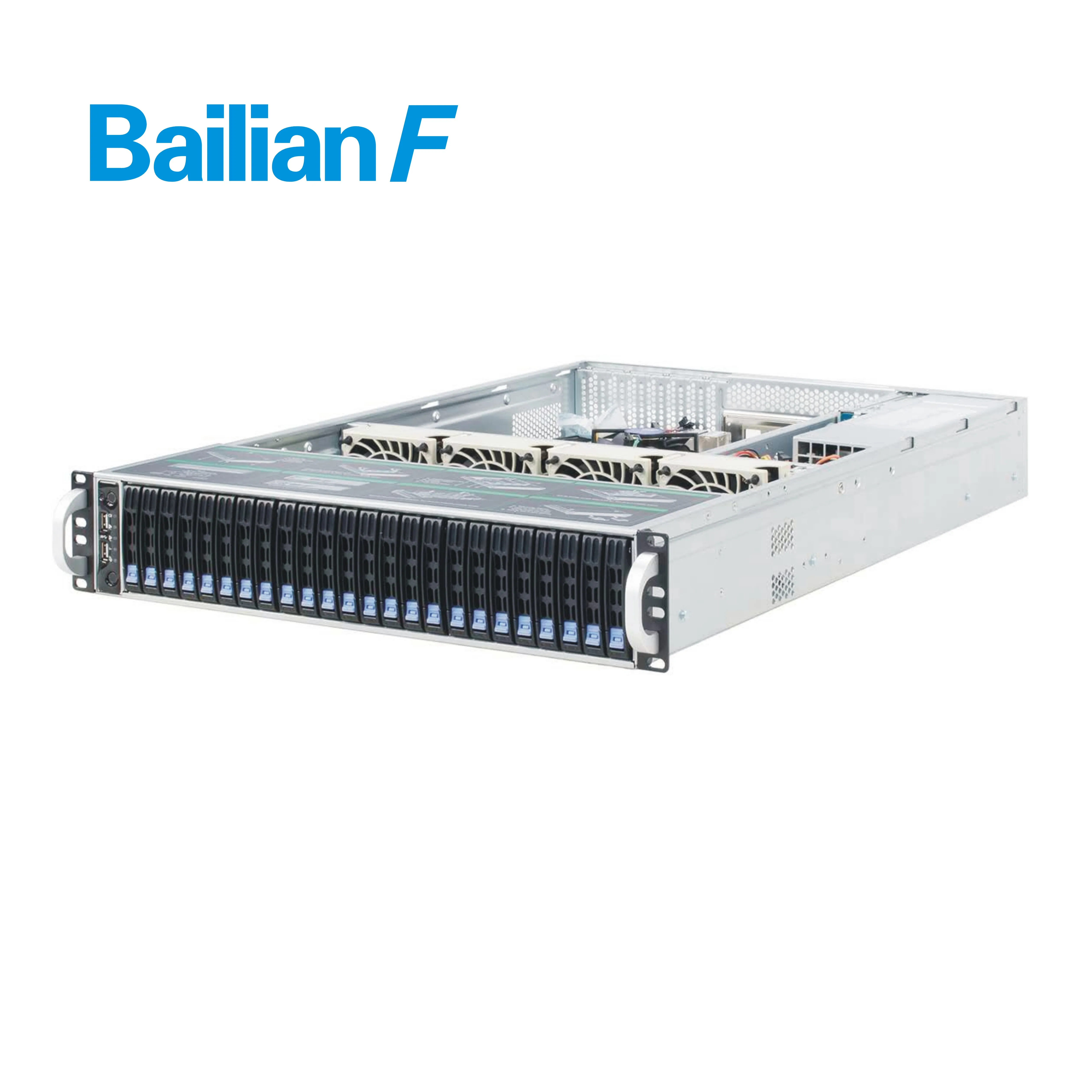 Hot sale server C612  E5 2678 V3 12Core 2.50GHZ 128G SSD 16G REG ECC DDR4 128G SSD server 2u 24bays Rack server
