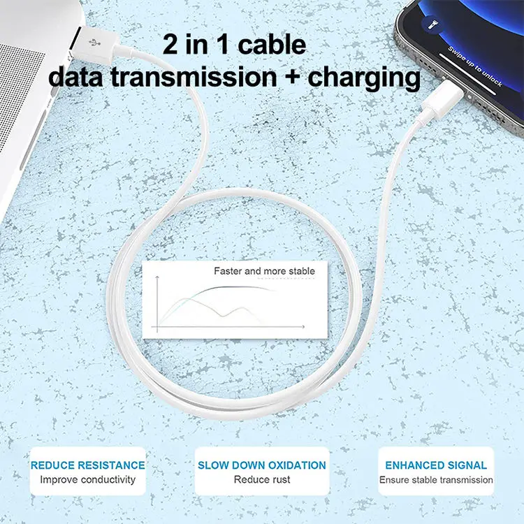 High Quality 20W PD Fast Charging Data Cable Charger USB Type C To For Iphone Data Cables Certified IOS