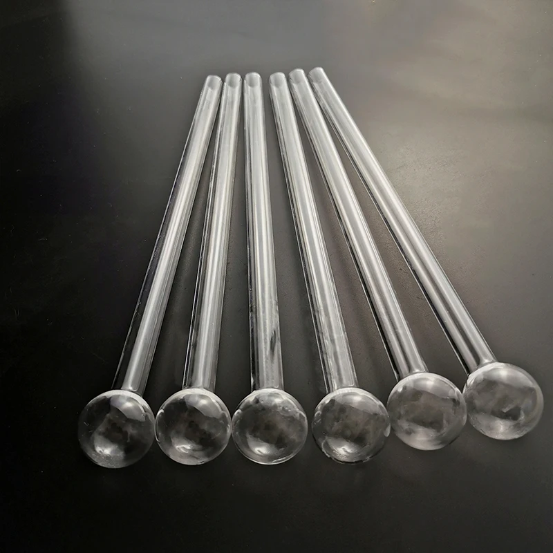Hot Sale Transparent thin wall quartz tube quartz screwed threaded tube