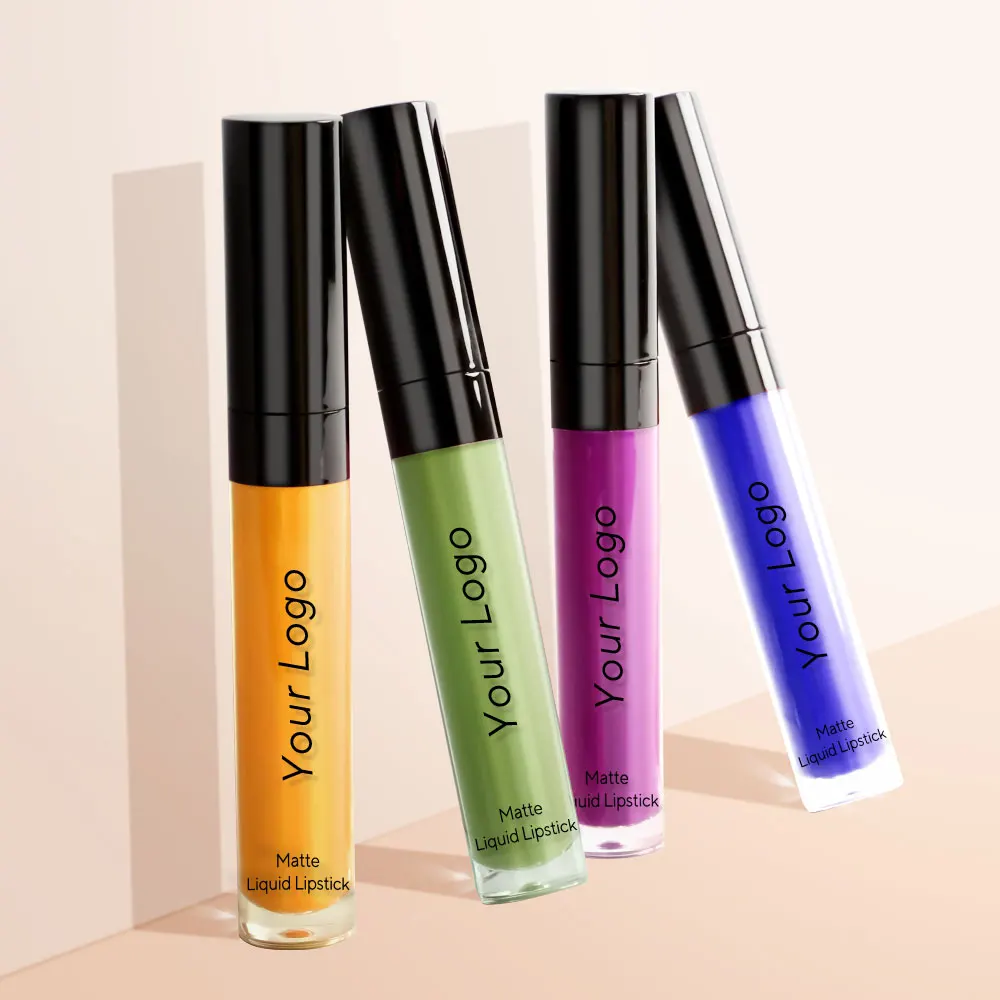 AURORA Private Label Makeup 10 Color Vegan Cosmetic Waterproof Velvet Matte Moisturizing Lipstick Cosmetic Cosmetic Product OEM