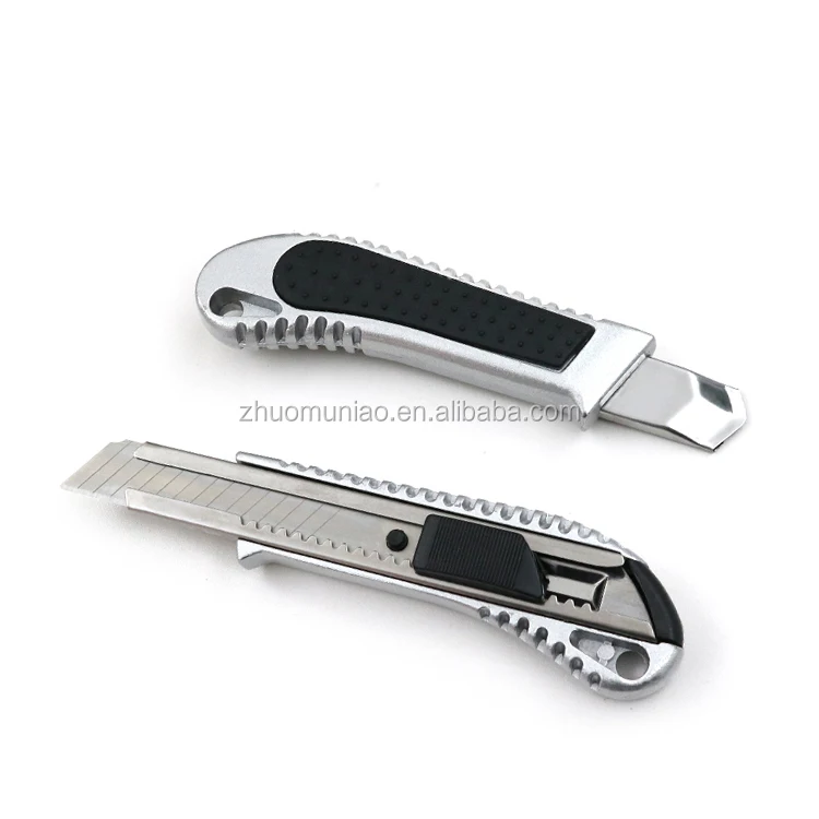 Professional 18MM Safety Retractable Box Cutter Utility Knife