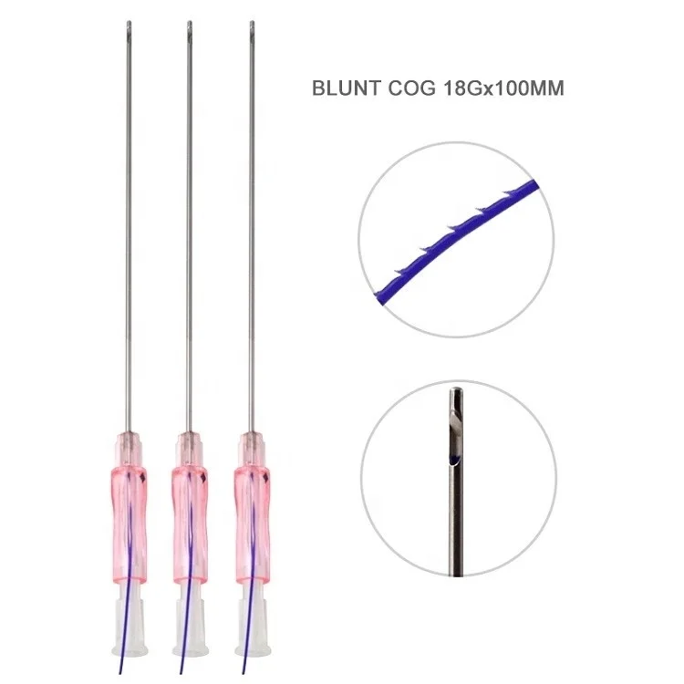 Onegel 6d espiculados tensores rostro pdo thread mono / screw / cog pdo for faciale lips lift