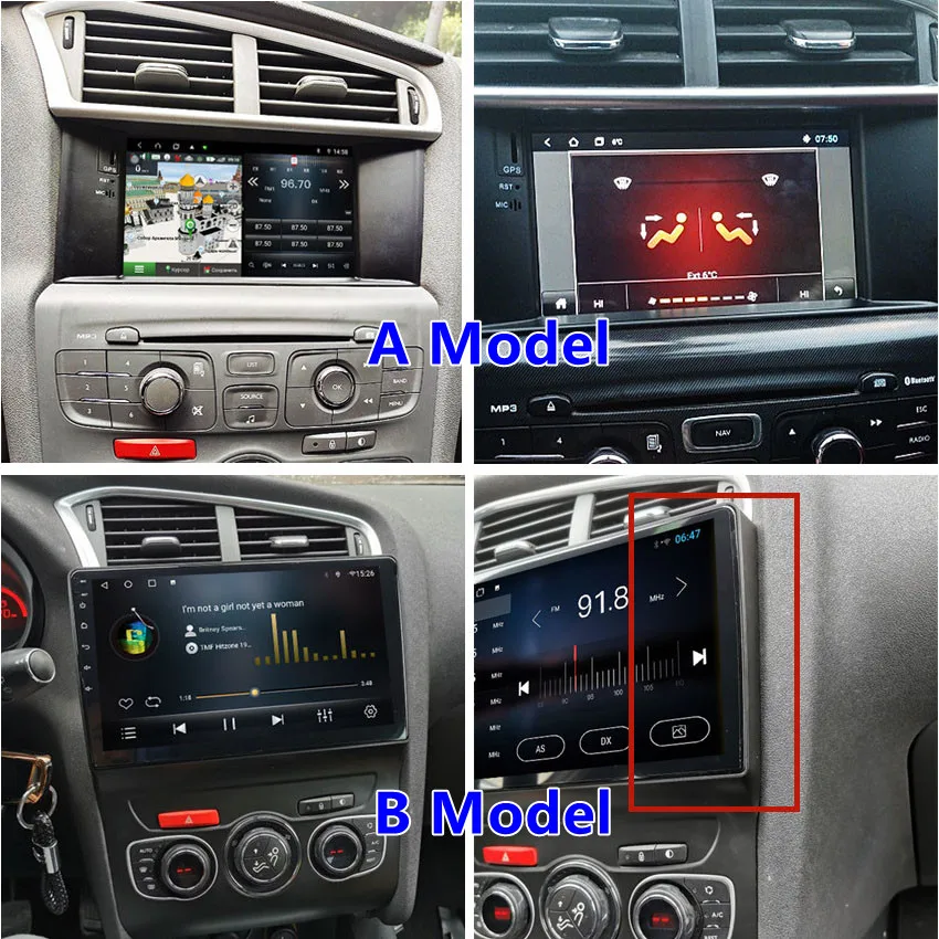 Восьмиядерный Android DSP Carplay мультимедийный плеер экран GPS навигация Автомагнитола для Citroen C4L C4 DS4 DS 4