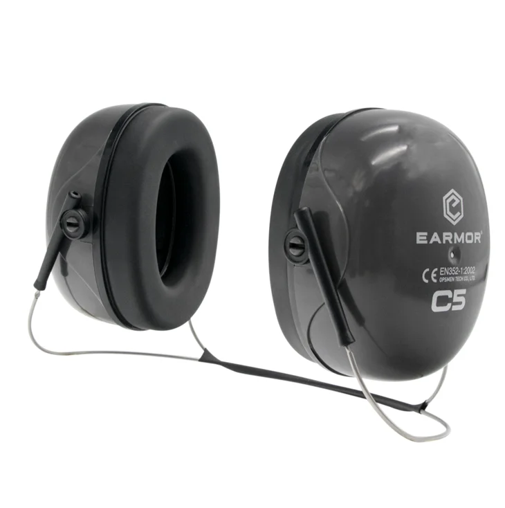 EARMOR C5N  noise cancelling ear muffs for neck hunting safety earmuffs Compact Foldable Ear Defender Head Earmuff Ear Protector