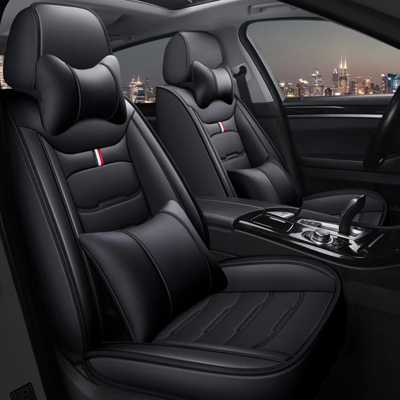 Business style luxury design interior accessories leather car seat covers