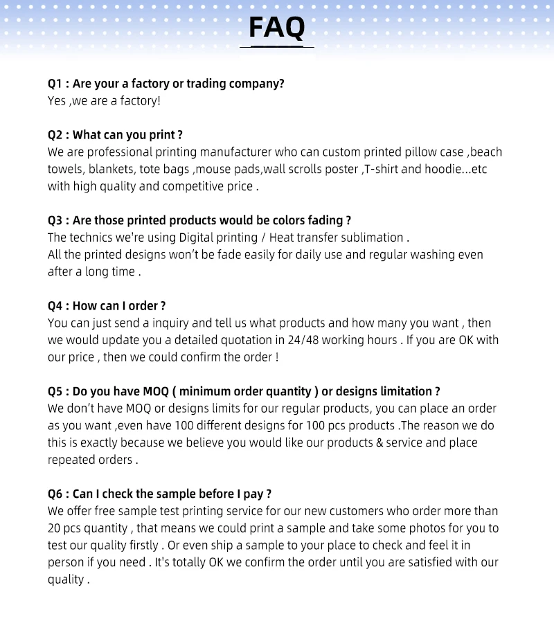 FAQ