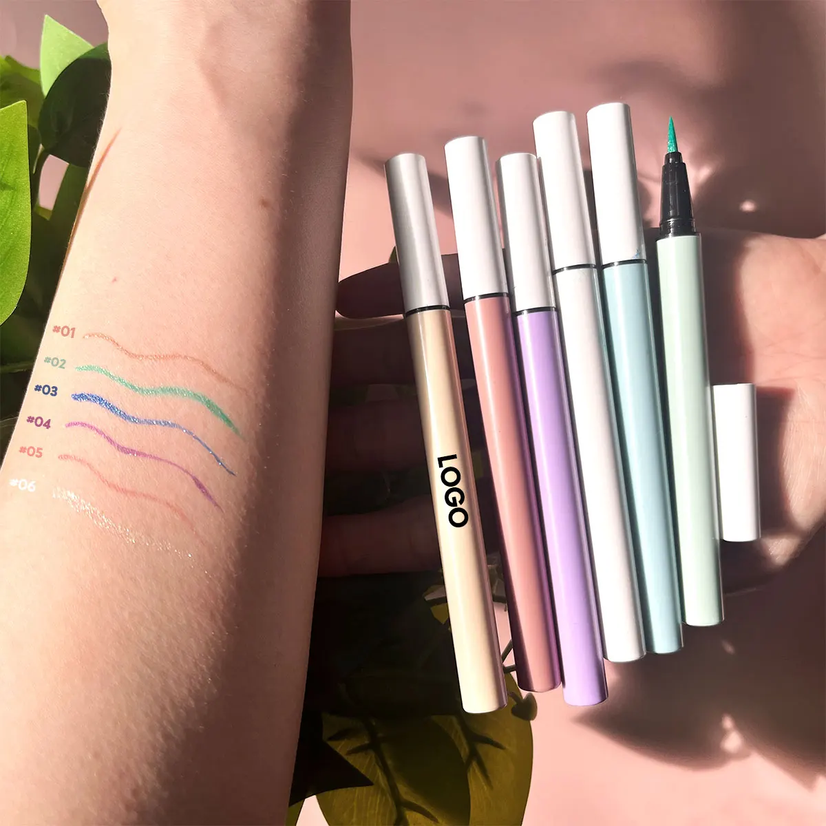 Wholesale Eyeliner Pencil Multi Colors Long Lasting Liquid Glitter Pen Best Eyeliner