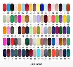 China Manufacture  90 colors Goods 6/8/10/12MM 100% Mulberry Silk chiffon printing Fabric in stock