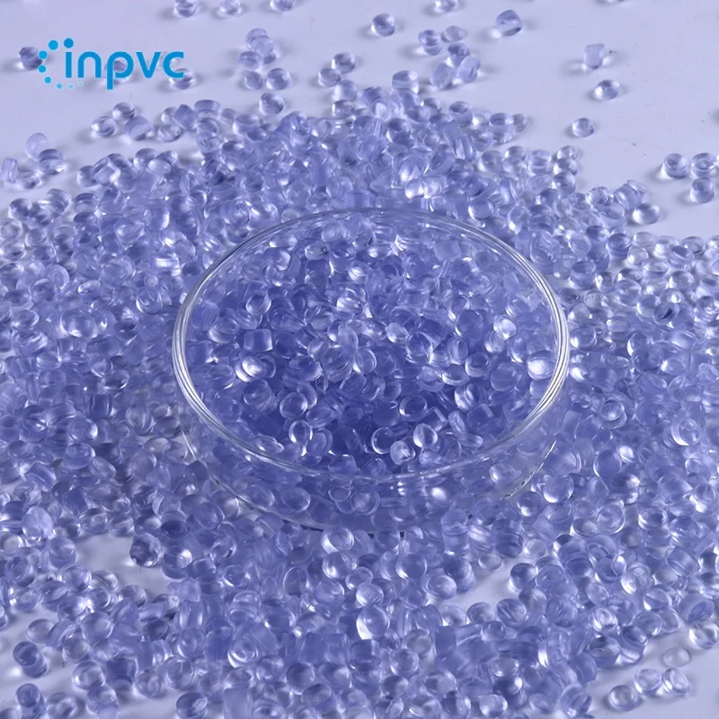 Прозрачная ПВХ-композитная гранула для бутылки