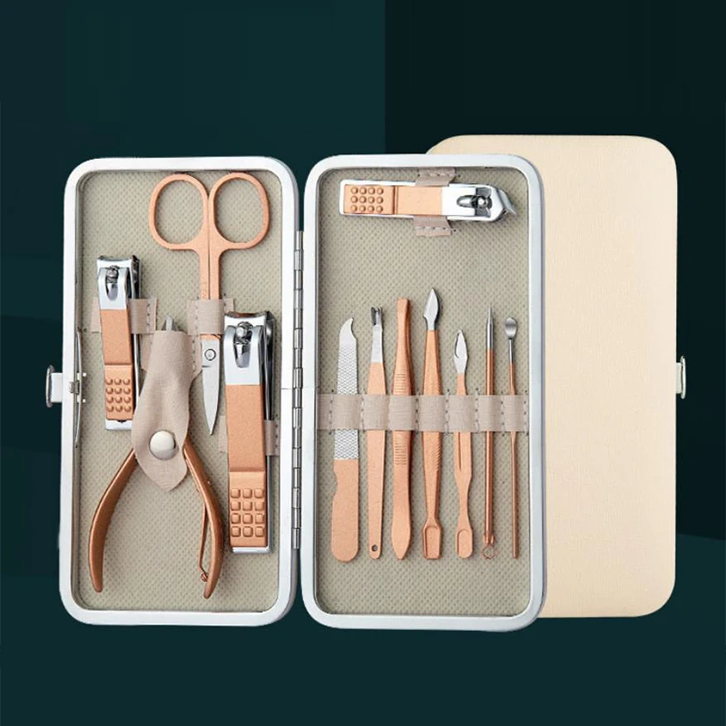 18 Pcs Nail Clipper Set Nail Clipper 16 Sets Of Ear Digging Nail Clipper Set Dead Skin Pliers Pedicure Knife Manicure Tool Gifts