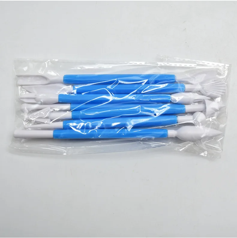 Hot Selling 8pcs Cookie DIY Fondant modelling tools Baking Tool Set cake decoration tools cake decorating pen