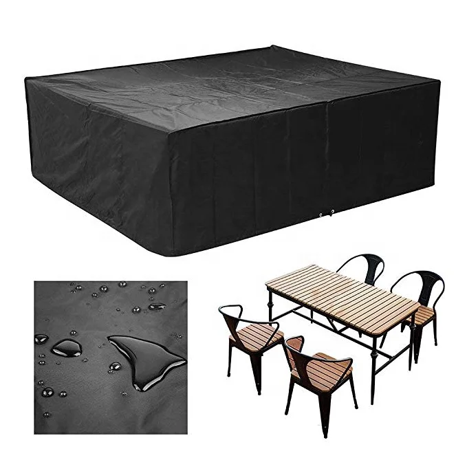 Customized New Design High Quality Oxford Table And Chair Set Protective Covers Cushion Cover For Outdoor Furniture