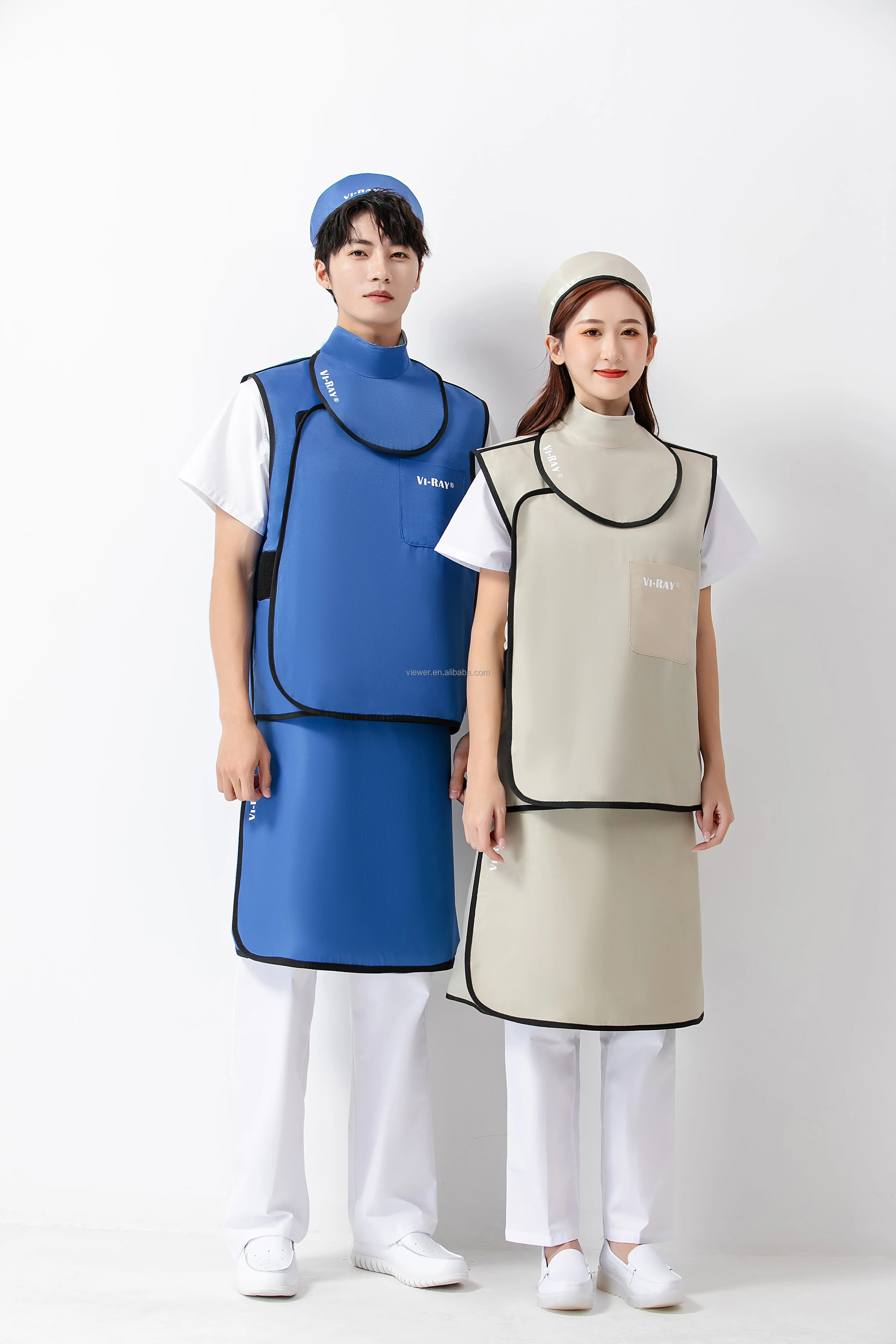 Radiation Protection 0.125mmPb/0.25mmPb/0.35mmPb Lead Free apron for X Ray Shielding