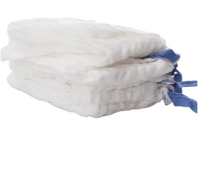 Sterile Gauze Lap Sponge With X-Ray Medical Use Surgical Sterile Abdominal Pads With Blue Line High Quality