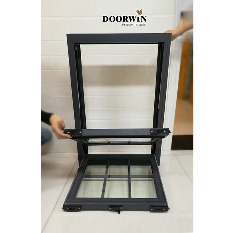 Doorwin China Manufacturers Of Windows Modern House Window Design Alumuinum Single & Double Hung Window