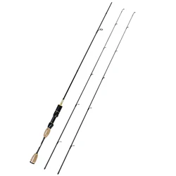 Spinpoler 2 tips Spinning Fishing Rod UL 1.8m Super Light Baitcasting Rods High Carbon Line weight 2-5LB Fishing Pole With Tube