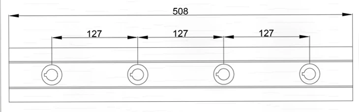 HSS/W6Mo5Cr4V2 508*70*22 Shearing Machine Blade