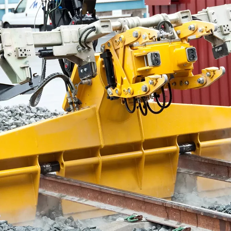 Sleeper Replacement Machine Max opening 446 mm suitable wooden sleepers as well as concrete blocks and steel t-bars