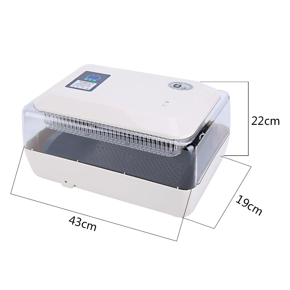 New Incubator Fully Automatic Temperature Control Humidity to Keep Poultry Birds Chickens Ducks Geese Hatching