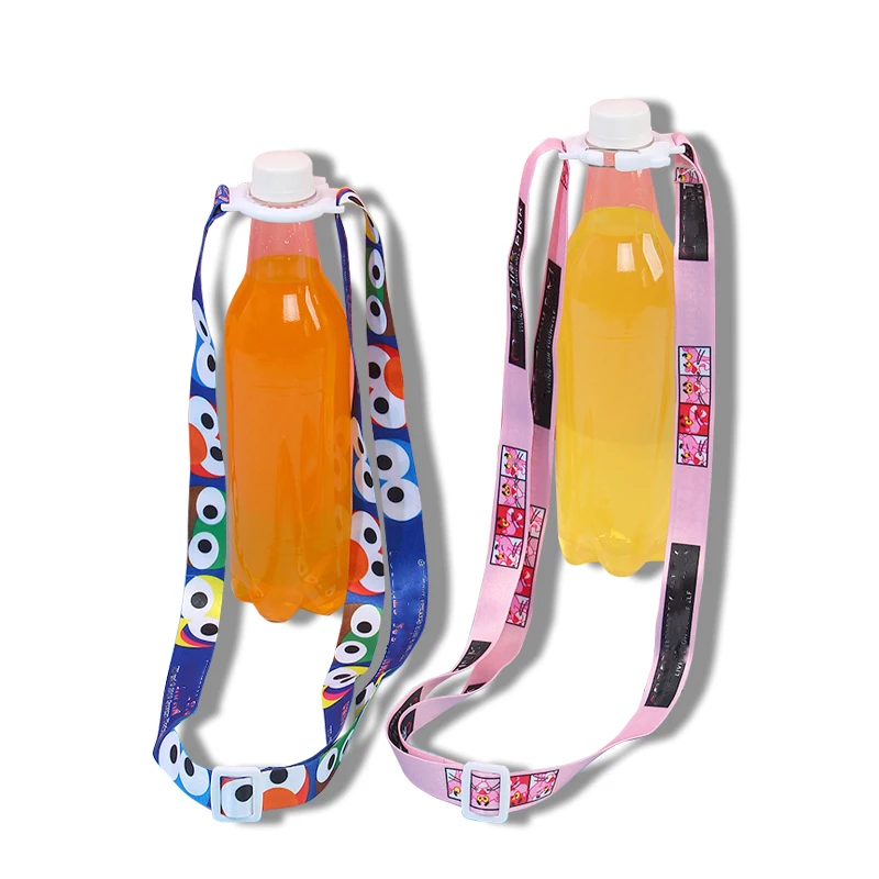2021 New Design Custom Portable Water Bottle Lanyard Adult Children Outdoor Kettle Lanyard