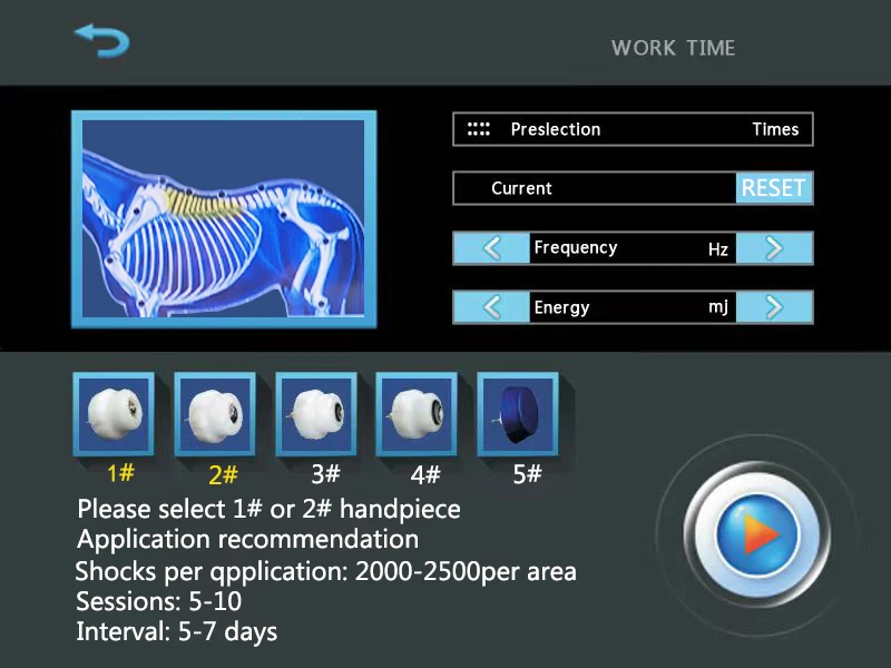 Professional Horses Shock Wave Device Ed Eswt Cellulite Reduction Focused Shockwave Therapy Machine Erectile Dysfunction