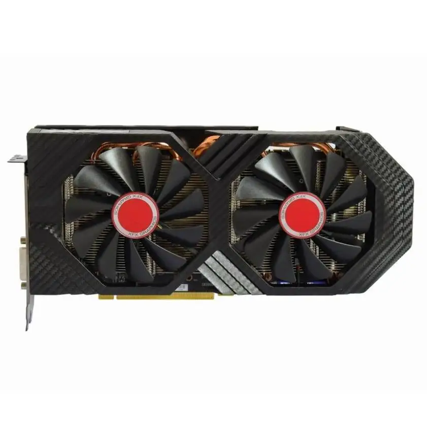 Hot Sale Radeon XFX RX 590 8GB GDDR5 Used Gpu RX 580 8GB Gaming Graphics Card For PC