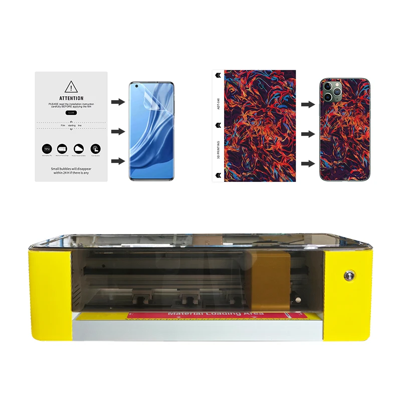 New Arrived TPU Film Mobile Phone Screen Film Protector Cutting Machine Screen Protector Cutting Machine