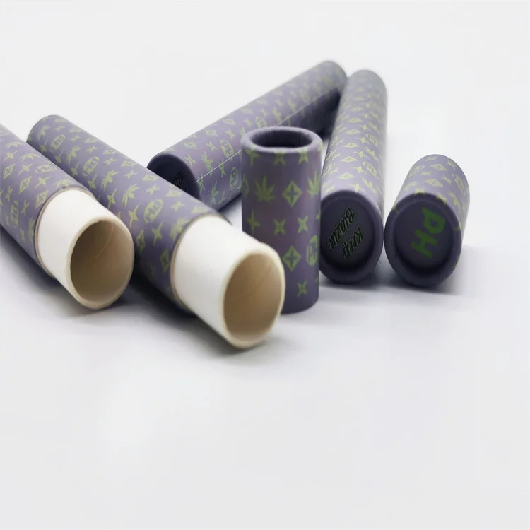 Eco-friendly Popular Custom Printing Paper tube  Packaging Blank Cosmetic Tube Packaging