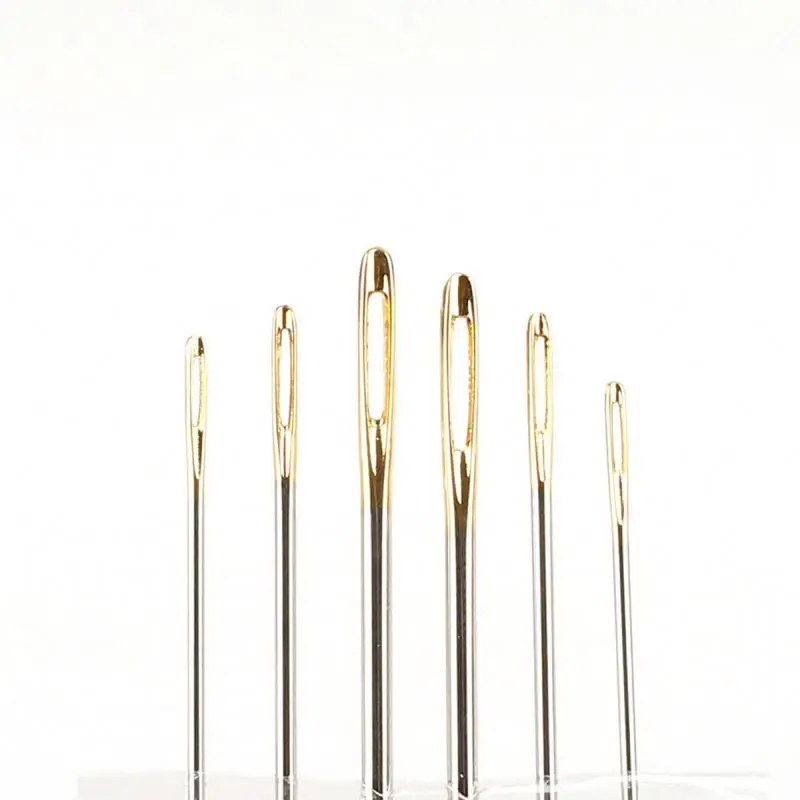  Wholesale 6pcs/bag Hot Sale New Sewing Needles Self Threading Needle Assorted Multifunction Notions &