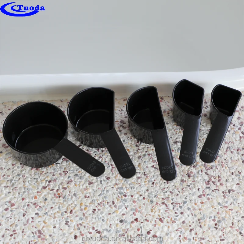 Plastic Stacked Oil Milk Water Measuring Cups Set Colorful Measuring Cups Measuring Cup and Spoon Set