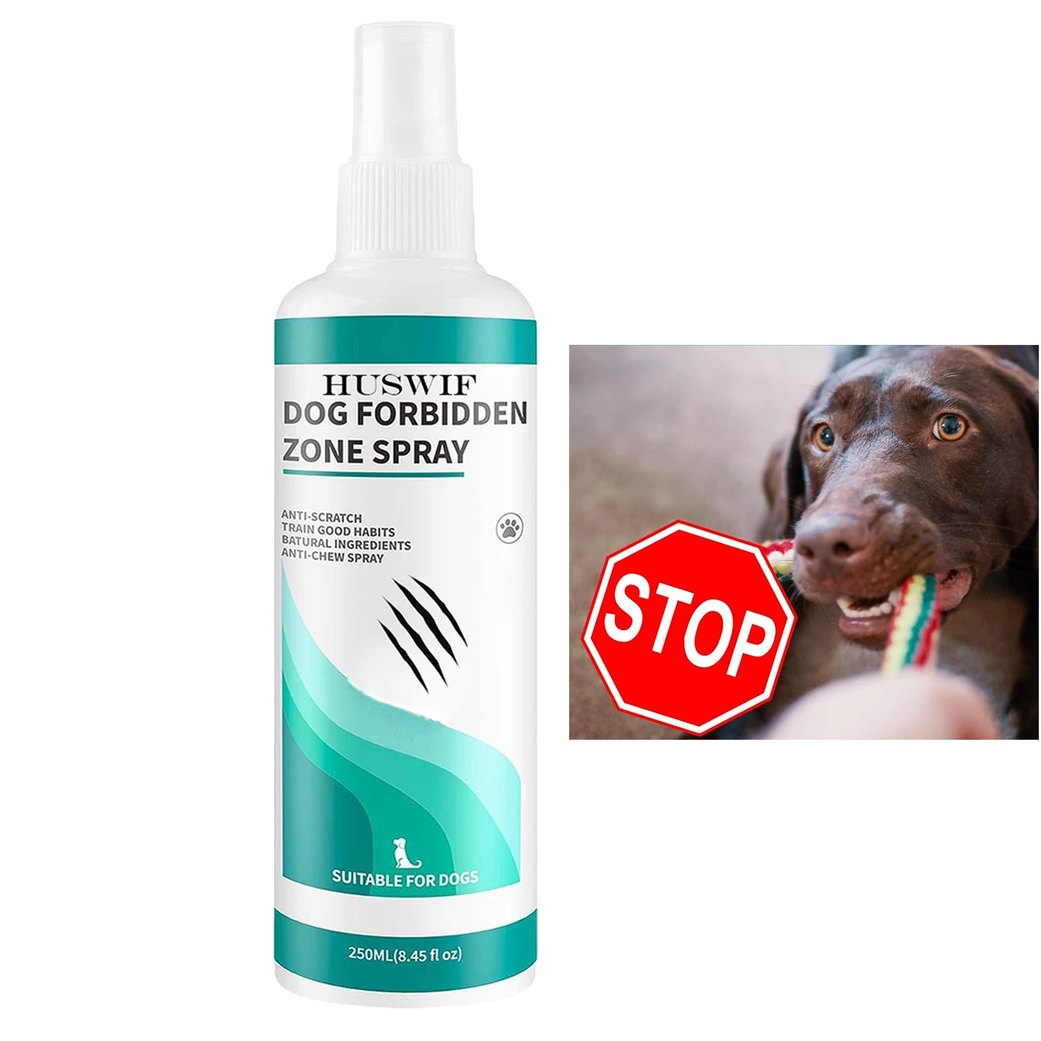 OEM Private Label Corrector No Chew Stop Dogs & Cats Biting Anti Chew Bitter Spray For Pets Behavior Training