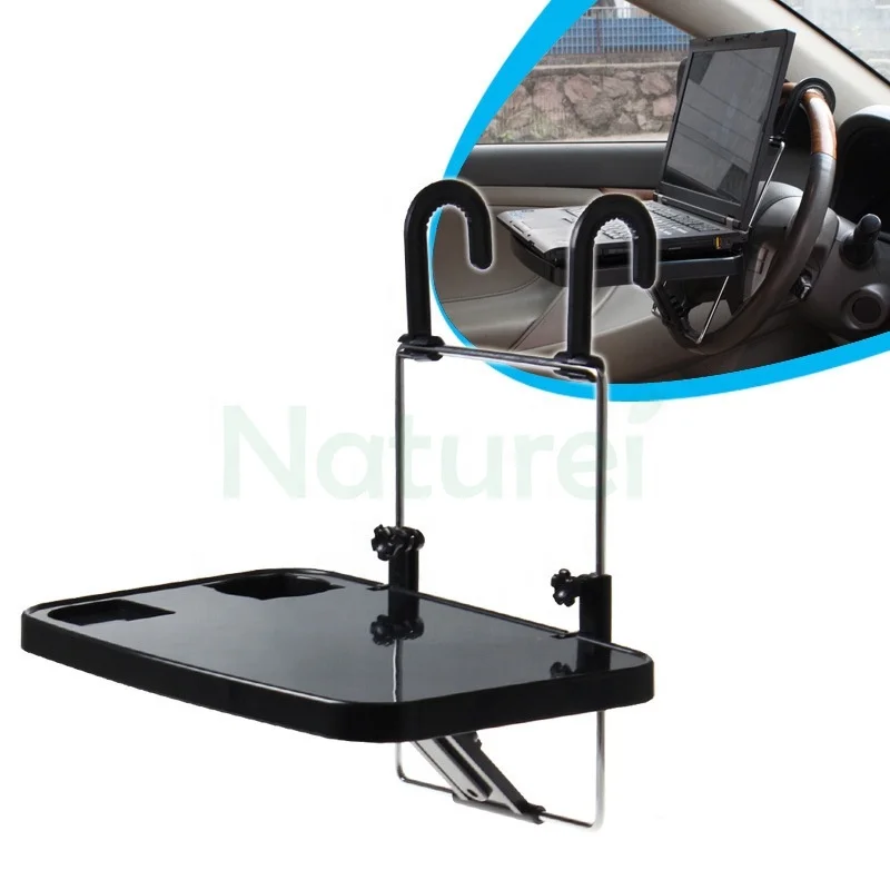 Universal Car Holder Tray Table for Eating Car Food Tray Organizer with 360 Rotating