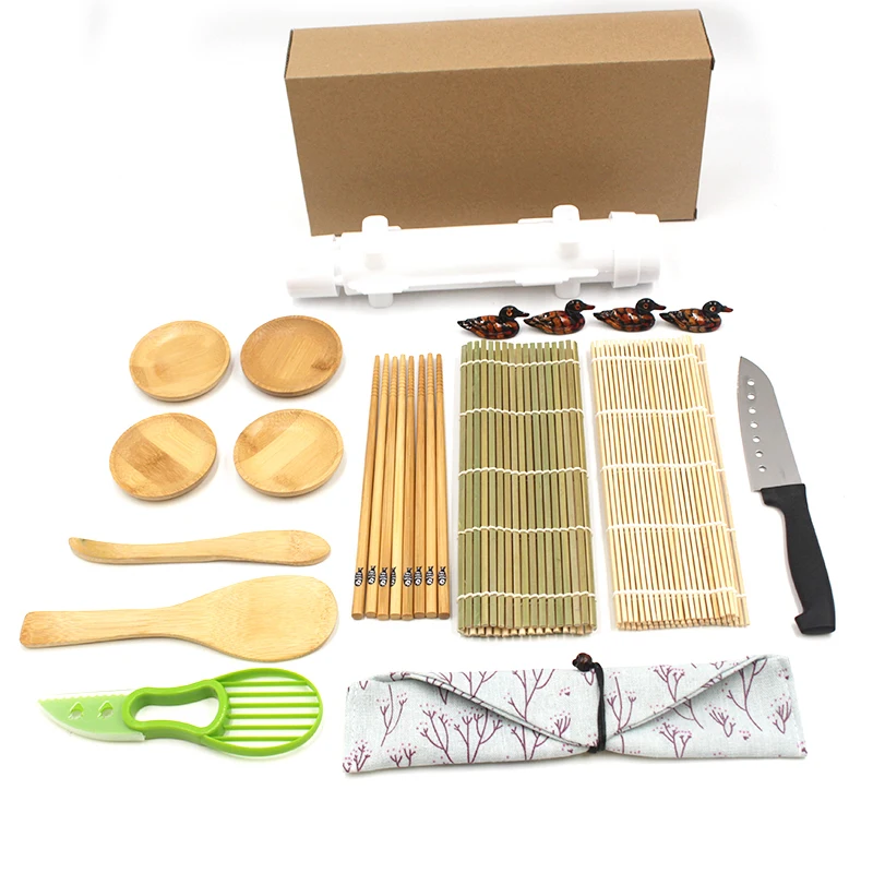 2021 New Sushi Making Kit With Making Tools Bazooka With Mat Set