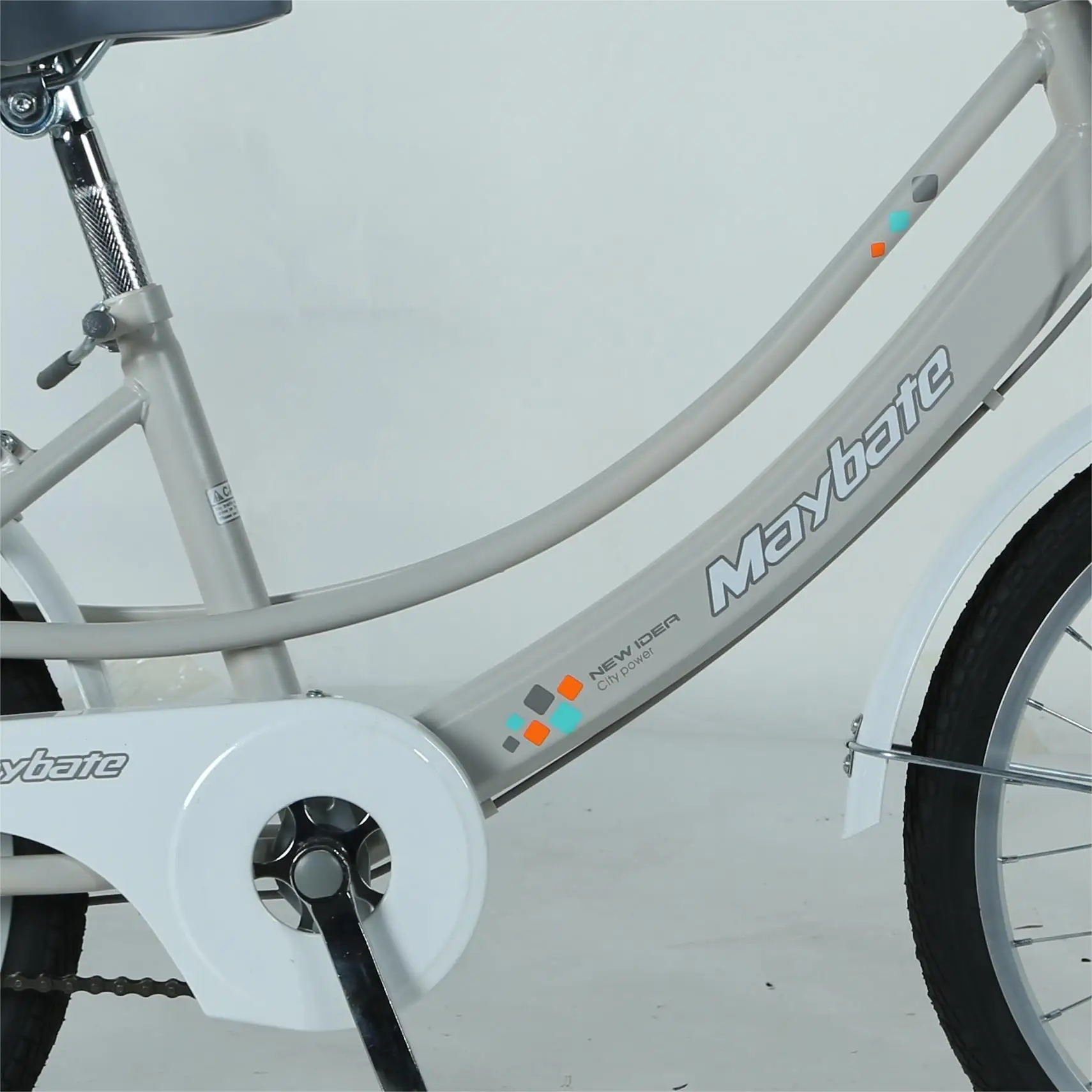 MBT YAFEI Factory Price Single Speed Student Bike Comfortable Saddle and Front Basket Ordinary Pedal for Girls