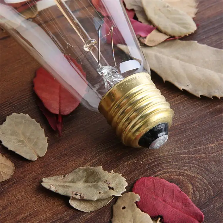 Antique decorative lamp incandescent bulb 120V 220V 40w E26 E27 Edison Bulb ST64