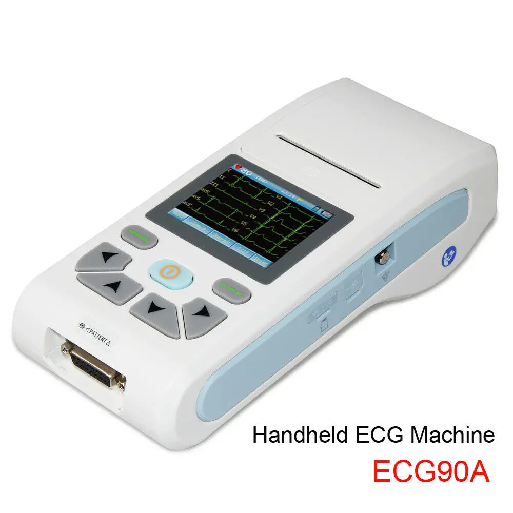 CONTEC ECG90A  24 Hours monitor digital handheld portable 12 lead Holter ECG machine
