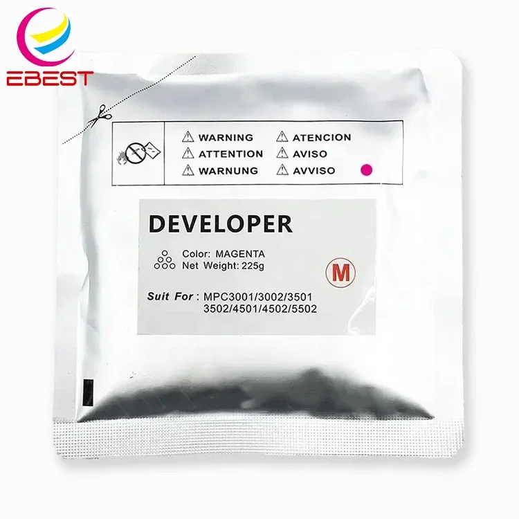 EBEST Factory Compatible For Ricoh Developer Aficio MPC3001 MPC3002 MPC3501 MPC3502 MPC4501 MPC4502 MPC5502 Developer Powder