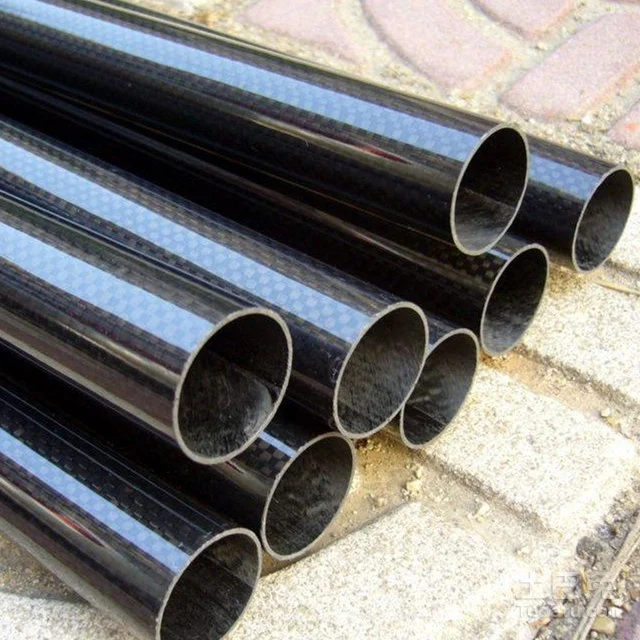 Professional engine intake carbon fiber tube manufacturer moto exhaust pipe various size intake tube