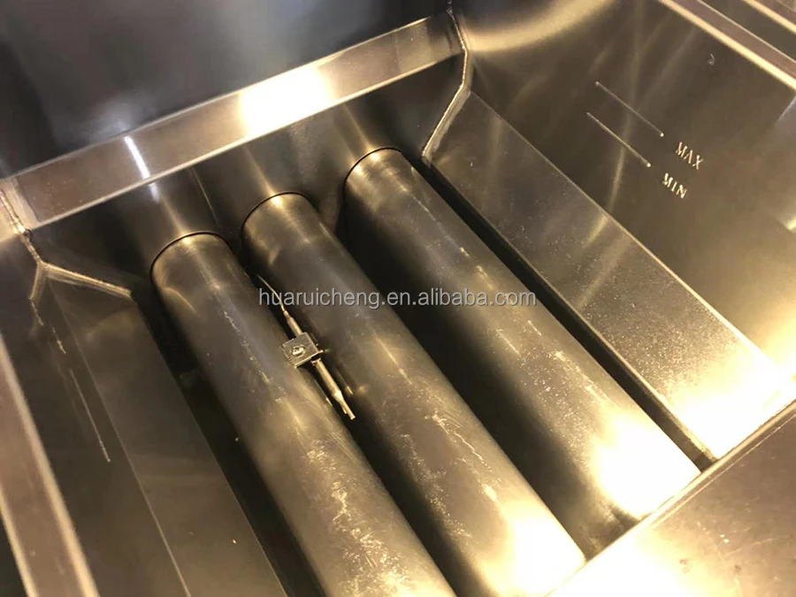 KFC restaurant double baskets gas fried chicken fryer machine