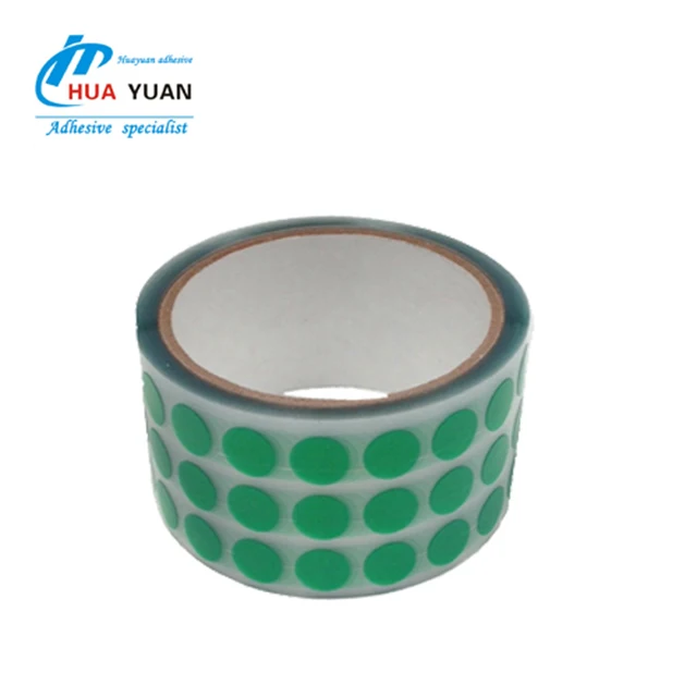 Powder Coating Heat Self adhesive Tape Polyester  Green Masking PET for Painting Anodizing Application