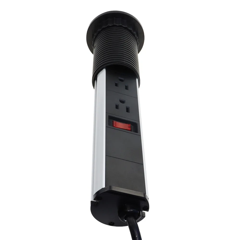 
Best selling products American standward 3 way outlets 2 usb ports electric switch extendable 14AWG 5ft power cord socket 