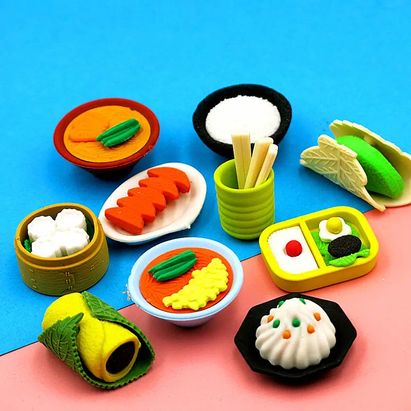 Best-selling Creative Cheapest Animal Erasers Bulk Mini Assorted