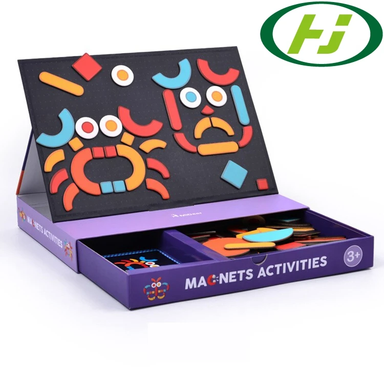 High Quality Magnet Jigsaw Puzzle For Children Toy Magnetic Puzzle For Kids Magnetic Puzzles for Adults