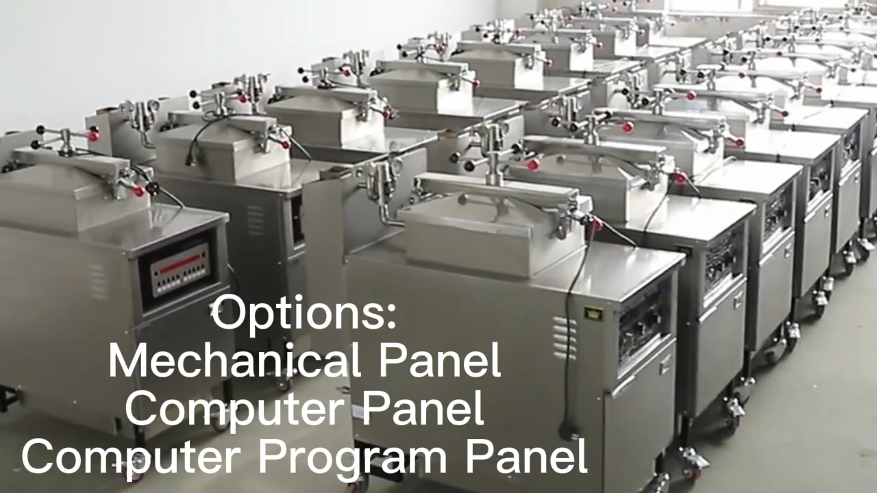 Commercial Automatic Pressure Fryer Electric Industrial Fried Chicken Express Fryer Broaster Fryer Machine